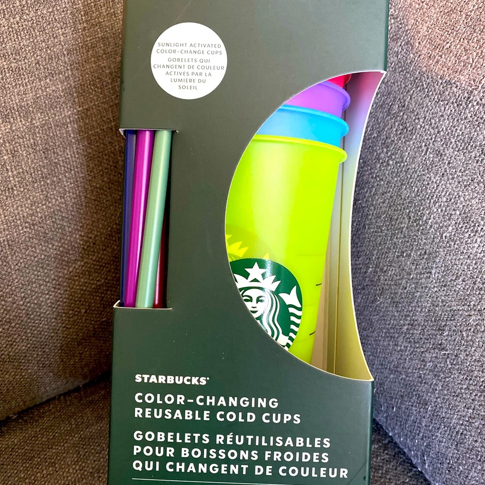 2022 Brand New Sunlight Activated Color-Change Cups
